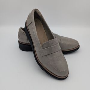 Collection by Clarks Sharon Gracie Slip-on Wedge Loafers